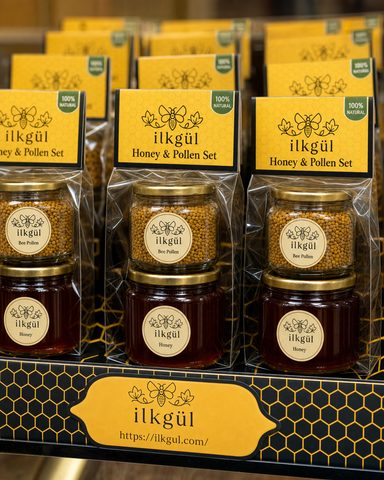 عبوات عرض عسل + لقاح
